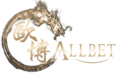 Allbet Gaming logo — คาสิโนสดคุณภาพสูงระดับโลก